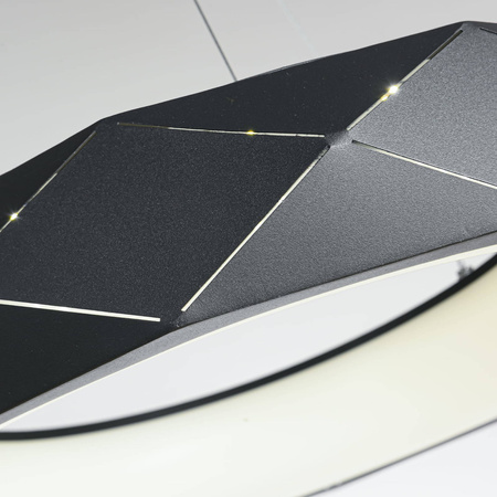 Wisząca Reus LED  czarna (LP-8069/1P LED BK) - Light Prestige