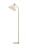 MIRA Floor 1L Brushed Brass/White (108569) Markslojd