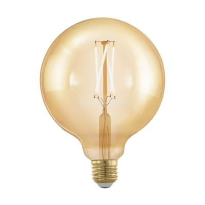 Żarówka AMBER-G125 E27 4W, LED 1700K (11694 - Eglo)