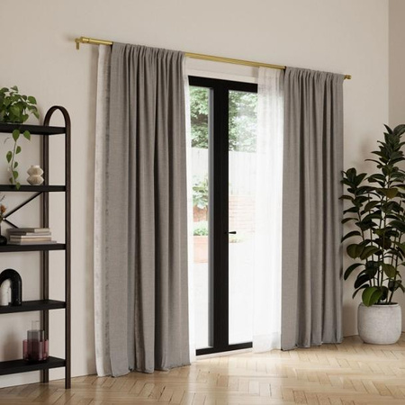 UMBRA podwójny karnisz  CAPPA 91 - 168 cm złoty (1014557-104) - Umbra