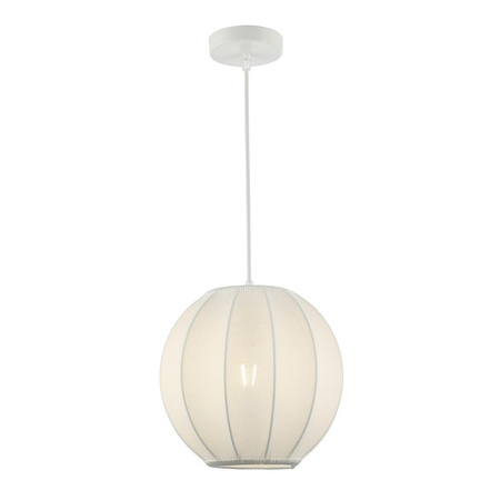Lampa wisząca Dana Biały 1xE27 (ML1805) - Milagro