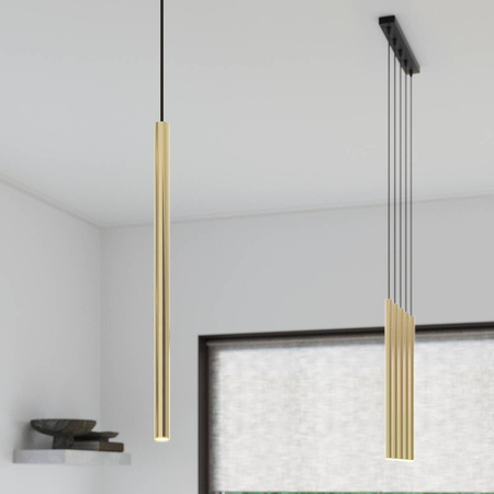 Lampa Wisząca PASTELO 1 złoty połysk (SL.1195) - Sollux Lighting