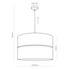 Lampa wisząca HILTON (4346) - TK Lighting