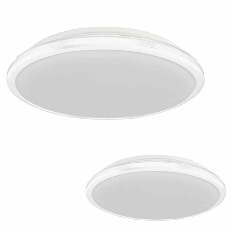 Plafon TERMA WHITE 28W LED IP44 ?360 mm (ML6403) - Milagro