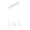 Lampa wisząca SOFT SP3 kol. biały (111858) Ideal Lux - żyrandol