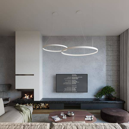 Lampa wisząca RIO 110 biały LED 3000K (TH.104) - Thoro Lighting