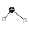 Kinkiet AVIA czarny 2 PŁ (6808) - TK Lighting