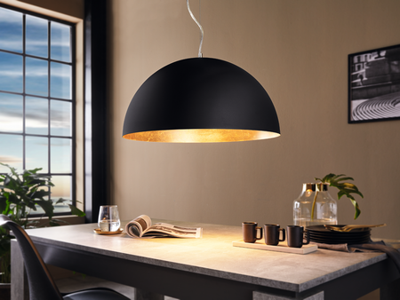 Lampa wisząca GETANO 1 czarna (94936 - EGLO) - żyrandol
