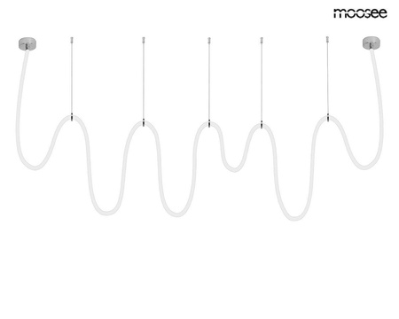 MOOSEE lampa wisząca LASSO 1000 Smart     srebrna (MSE15011004961) - Moosee