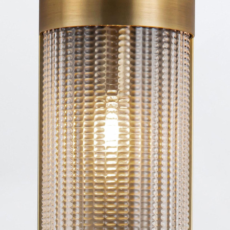 Kinkiet Willard - 2 źródła światła - Vintage mosiądz (QN-WILLARD-2WB-VBS-PG) - Quintiesse