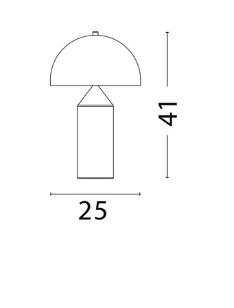 Lampa stołowa wewnętrzna ABABAY (LE44685) - Luces Exclusivas