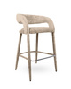 MaMaison krzesło barowe IRIS beżowe (MM001501100351) - MaMaison