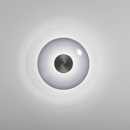 Szklany, ściemnialny kinkiet PURE VITRUM SZARY (6082-15) - Paul Neuhaus