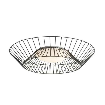 CEILING 3L GLASS STEEL BLACK (1546 Zambelis) - Zambelis