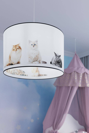 Lampa wisząca do pokoju dziecka wzór KOTY 40 (SL.1421) - Sollux Lighting