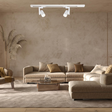 Oprawa Timor Track Biały 1xGU10 3-obwodowy (ML2282) - Milagro