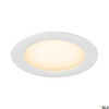 DOWNLIGHT V 150, osłona płaska biała (1007480) - SLV