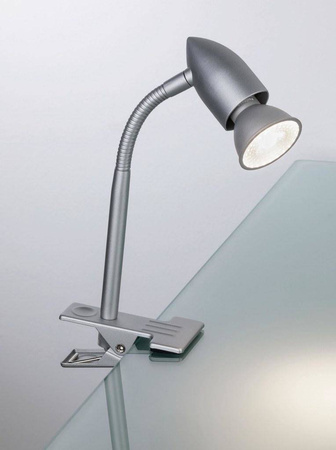 Gesa reflektor na klips max. 1x35W GU10 Chrom Matowy (PL95425) - PAULMANN