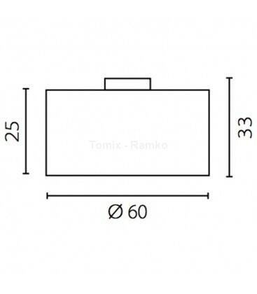 Plafon ONDE 60 (67835 - Ramko)