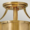 Lampa sufitowa Chance, Stary mosiądz (QN-CHANCE-SF-S-HB) - Quintiesse