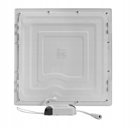 PANEL LED PODTYNKOWY PLAFON SUFITOWY KWADRAT 24W B.CIEPŁA - Syntron