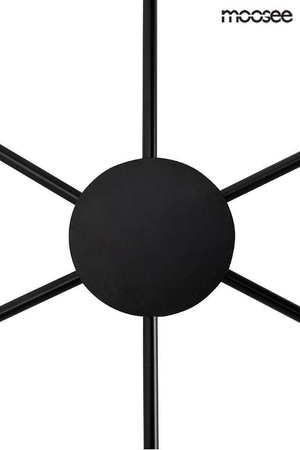 MOOSEE lampa ścienna SHADOW 6 CLOSE czarna (MSE010100247) - Moosee