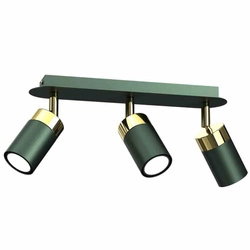 Lampa sufitowa JOKER GREEN/GOLD 3xGU10 (MLP7719) - Milagro