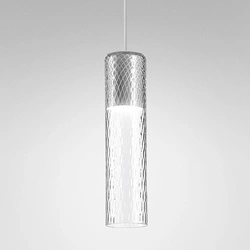 Lampa Wisząca MODERN GLASS Tube LED Kol. Biały 3000K TR (59849-M930-D9-00-13) - AqForm