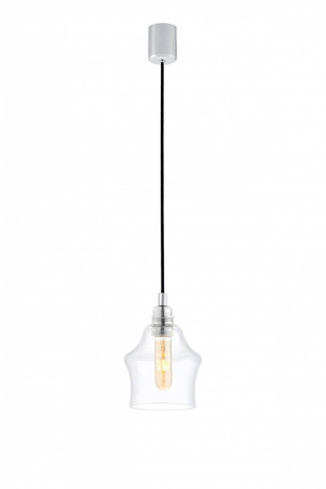 Lampa wisząca LONGIS II przewód czarny (10134109) - KASPA - żyrandol