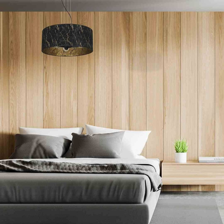 Lampa wisząca SENSO Black/Gold 3xE27 (MLP7298) - Milagro