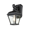 Kinkiet zewnętrzny Bayview (BAYVIEW-2S-BK) - Elstead Lighting