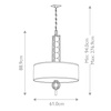 Lampa wisząca  Celestial (KL-CELESTIAL-3P) - Elstead Lighting