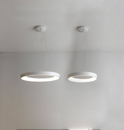 Lampa Wisząca INNER R Ø 80, Kol. Biały (0043.31.BI) - Vivida