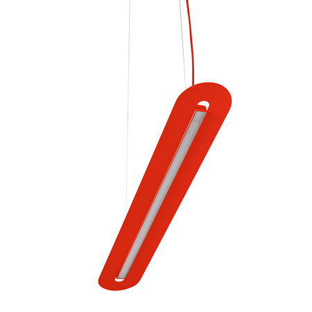 SENKEI C czerwonopomarańczowa sufitowa lampa wisząca (SNC61212P2) - Ummo