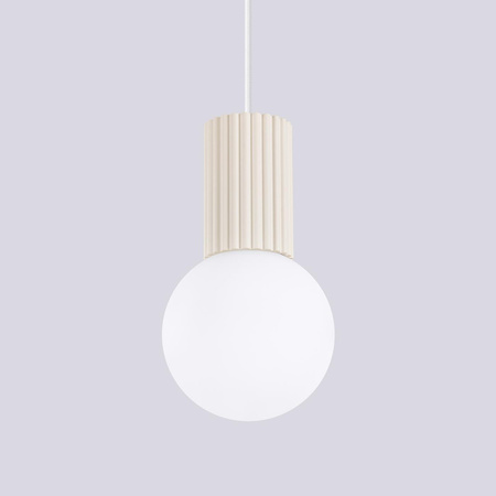 Lampa wisząca HALO 1 beżowa (SL.1719) - Sollux Lighting