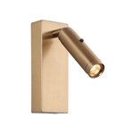 READING LIGHT LED 3W BRUSHED BRASS (H68 Zambelis) - Zambelis
