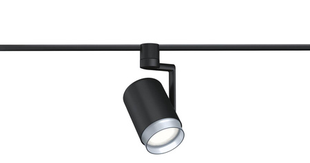 URail Spot Asthene max 1x50W E27 Black matt 230V Metal/Plastic (PL96985) - PAULMANN