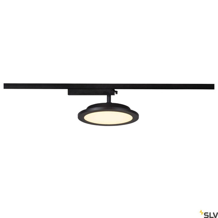 PANEL TRACK okrągły 150x300 mm, 1-fazowy spot czarny 18 W 3000 K (1004935) - SLV
