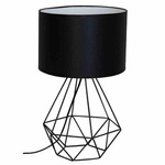 Lampka nocna BASKET BLACK 1xE27 (MLP7201) - Milagro