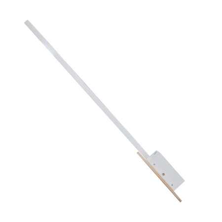 Kinkiet JAVA biały-drewno 1 PŁ (1436) - TK Lighting
