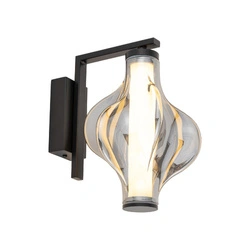 ELVA BLACK KINKIET LED 8W (18219) - TK Lighting