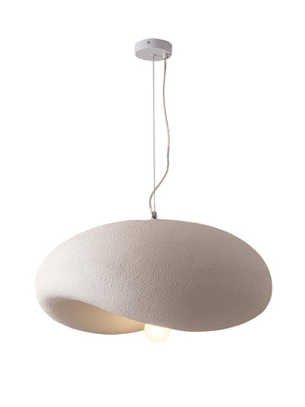 Lampa wisząca STONE FLAT biała 60 cm (DN429-600) - Step into Design