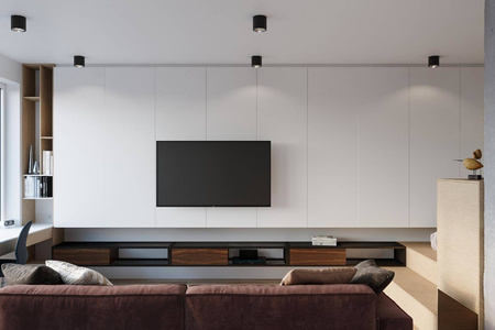 Plafon TIUBE czarny (SL.0697) - Sollux