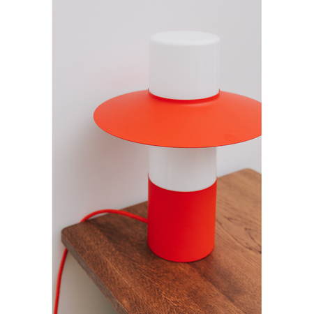 CAPONIO ST biała lampa stołowa (CPS111P1) - Ummo