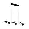 Puric Pane I lampa wisząca LED 6x4,5W 3-st ściem Czarny/Szary 230V metal/twszt (PL79773) - PAULMANN