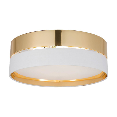 Plafon HILTON biało-złoty Ø 45 (4772) - TK Lighting