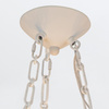 Lampa wisząca Martine - 3 źródła światła - Antyczna biel (QN-MARTINE-P-WHT) - Quintiesse