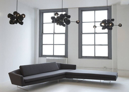 Lampa wisząca ASTRONOMY-11 czarna 55 cm (ST-5335-11) - Step into Design