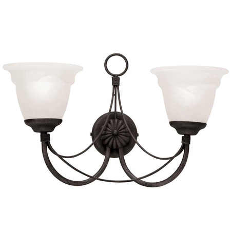 Kinkiet Carisbrooke (CB2-BLACK) - Elstead Lighting