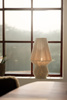 Lampa stołowa z bawełnianym abażurem 54cm Beige (108822) Markslojd